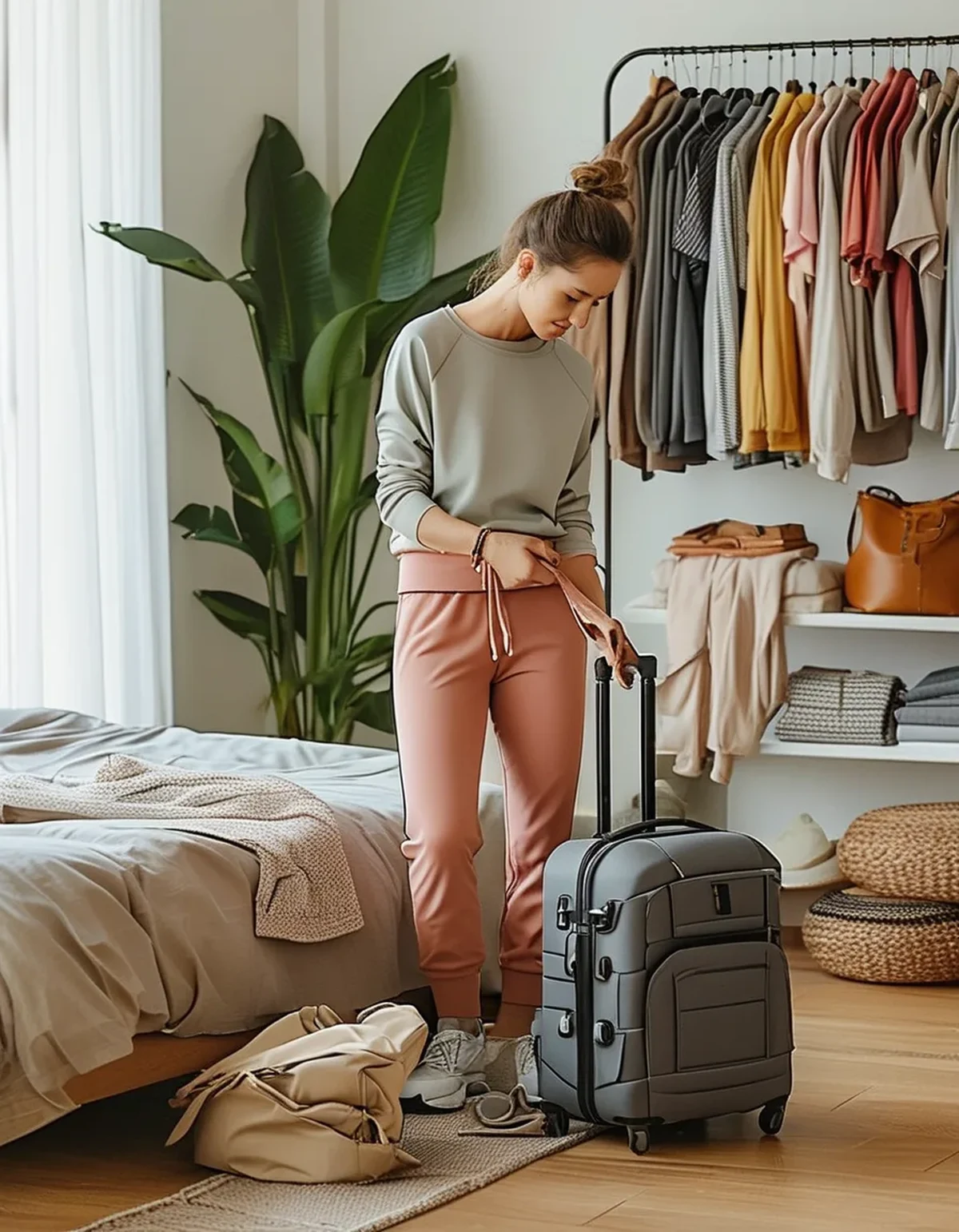 The Athleisure Packing Formula That Actually Fits a Weekend Bag